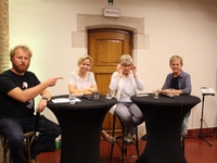  Koen Dewulf, Nathalie Vermassen, Elke Sleurs en Marleen Van den Bussche